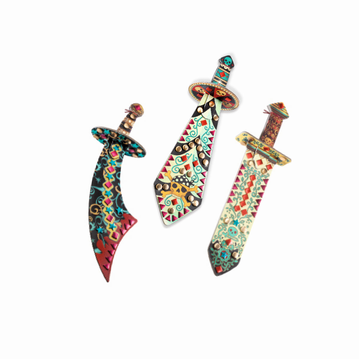 Djeco - DIY: Mosaik Piratenschwerter Bild 9