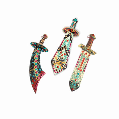 Djeco - DIY: Mosaik Piratenschwerter Bild 9