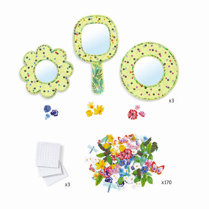 Djeco - DIY: Spiegel Blumen Bild 7