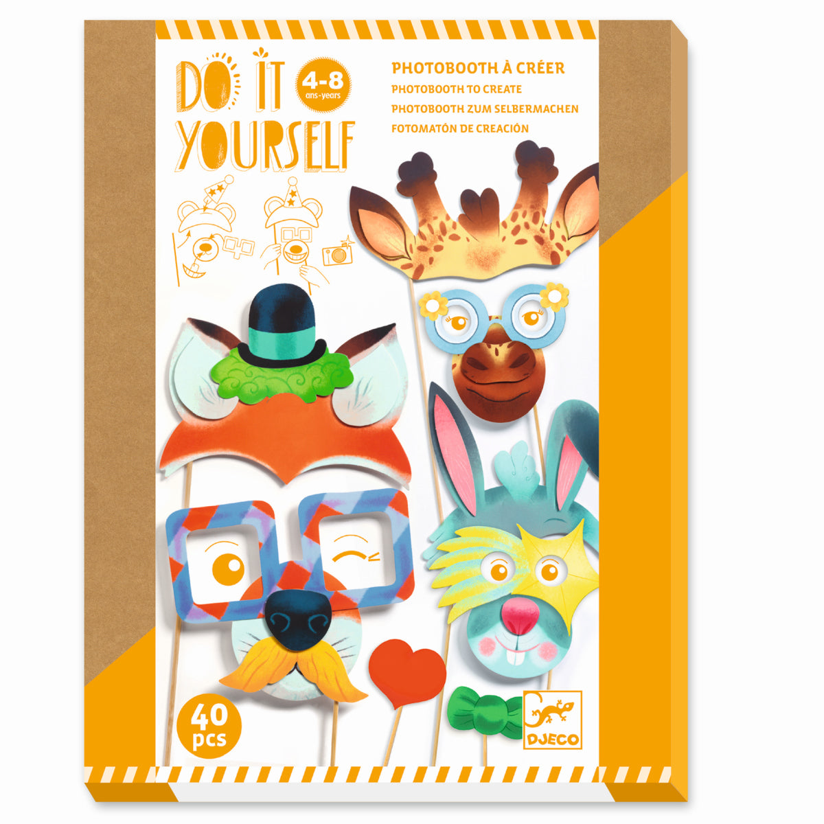 Djeco - DIY: Photobooth Tierparty Bild 10