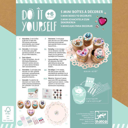 Djeco - DIY: 5 Mini-Schachteln Bild 2