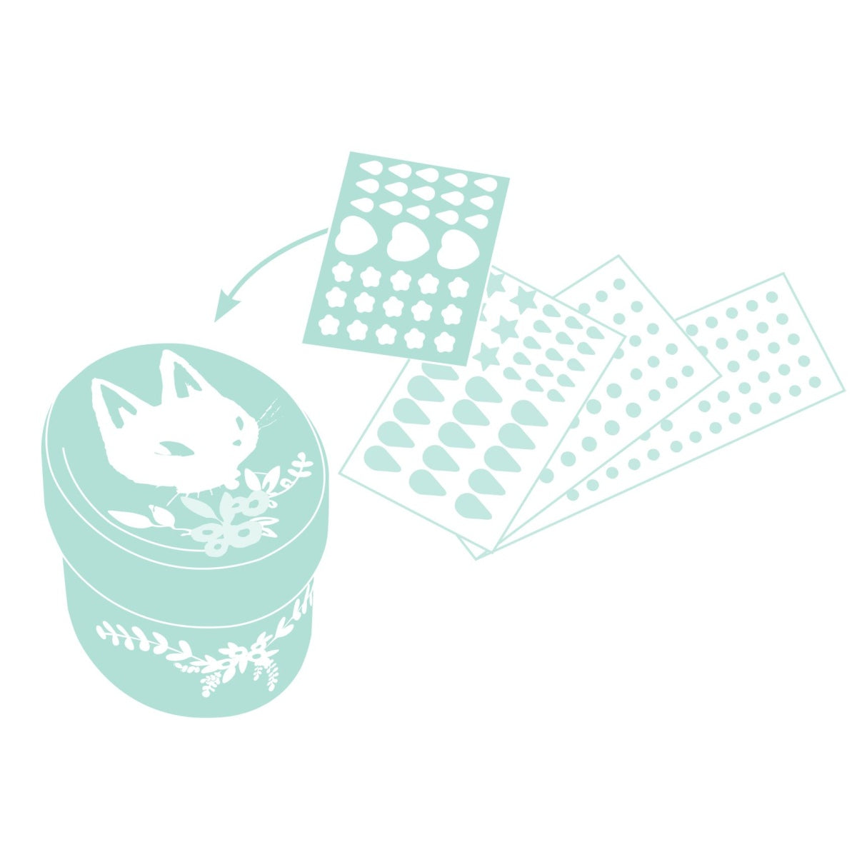 Djeco - DIY: 5 Mini-Schachteln Bild 7