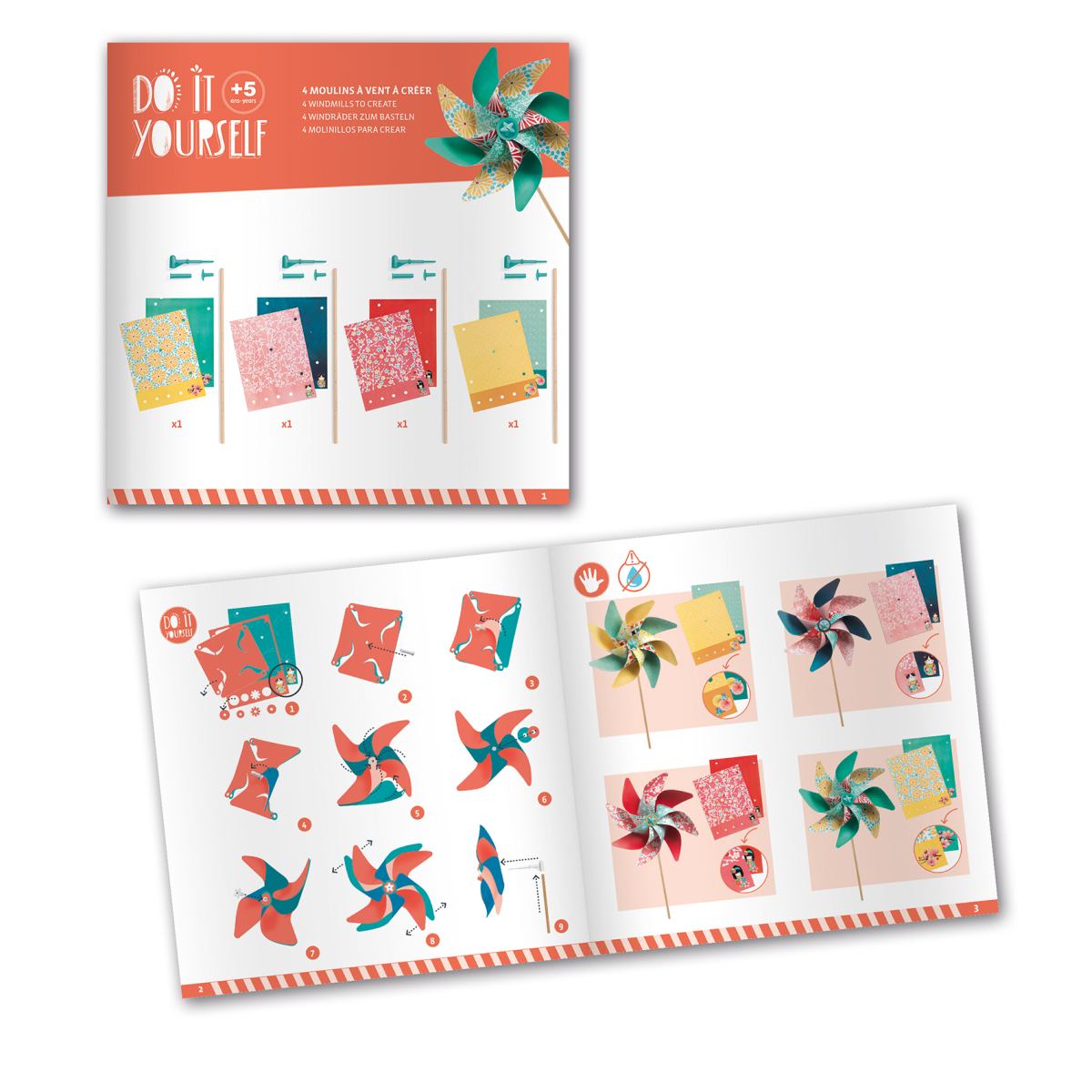 Djeco - DIY: Windräder Sweet Bild 7