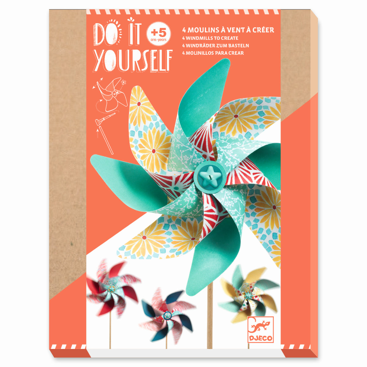 Djeco - DIY: Windräder Sweet Bild 12
