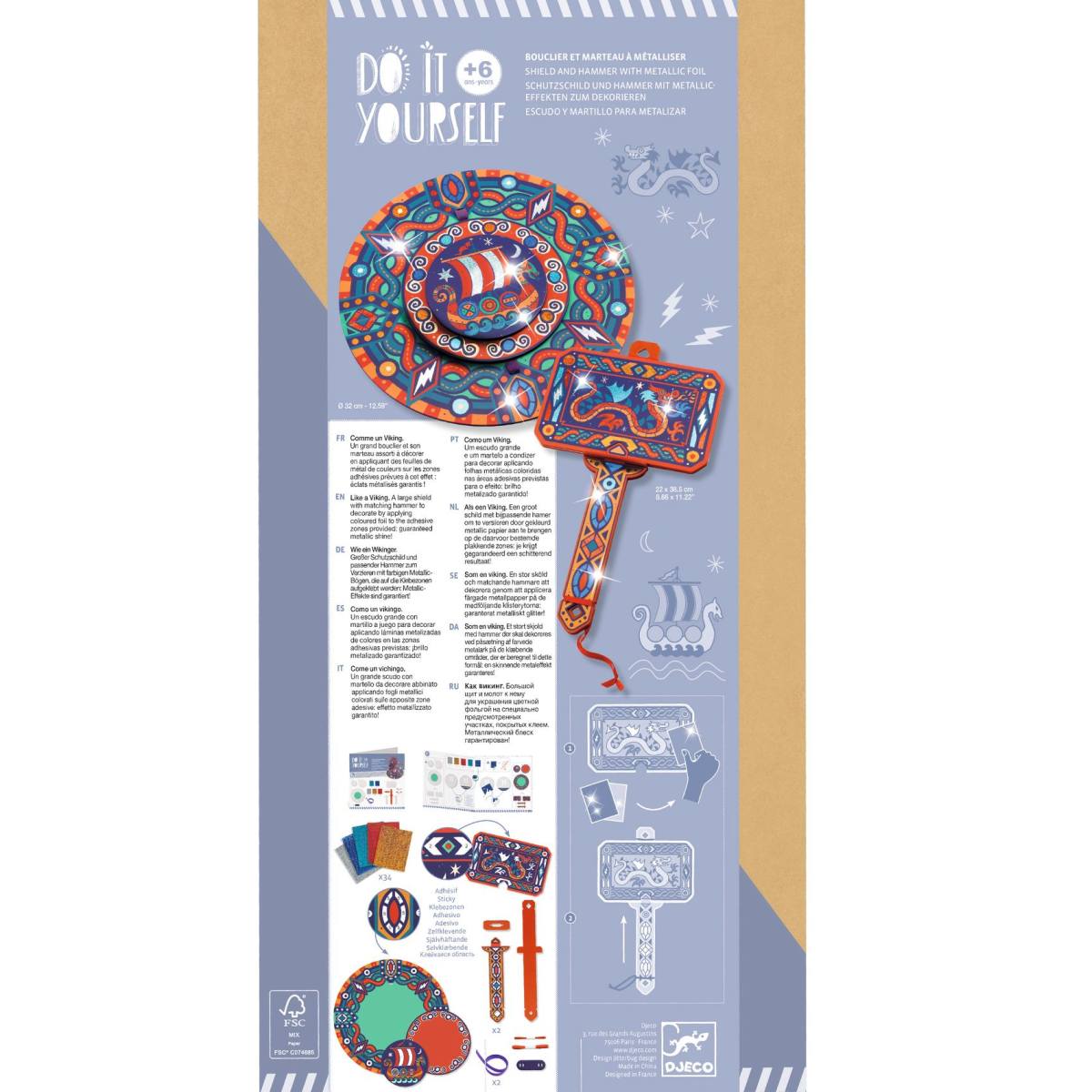 Djeco - DIY: Wikinger Set Bild 2