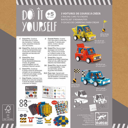 Djeco - DIY: Rennautos Grand Prix Bild 4