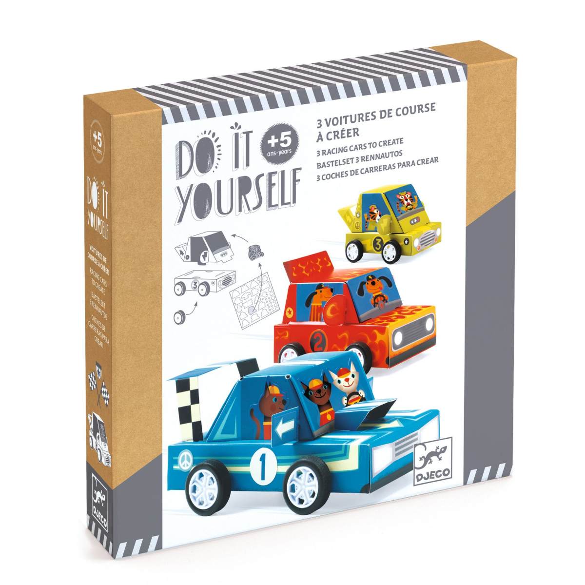 Djeco - DIY: Rennautos Grand Prix Bild 5