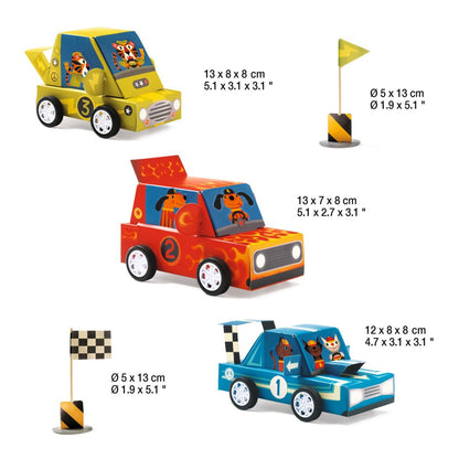 Djeco - DIY: Rennautos Grand Prix Bild 7