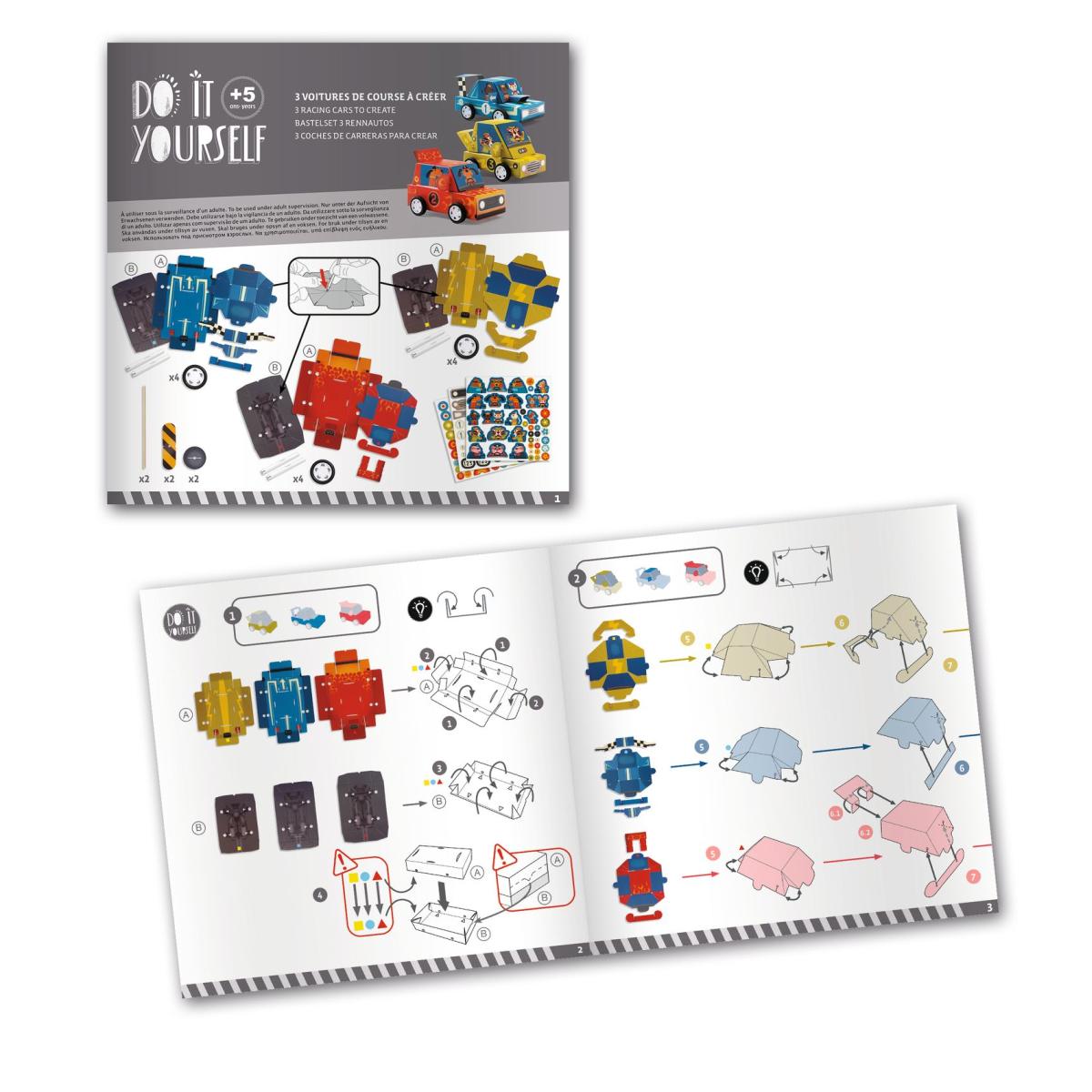 Djeco - DIY: Rennautos Grand Prix Bild 9