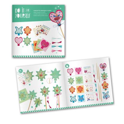 Djeco - DIY: Zauberstäbe Kleine Feen Bild 8