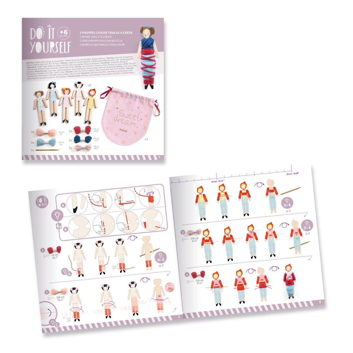 Djeco - DIY: Sorgenpüppchen Bild 7