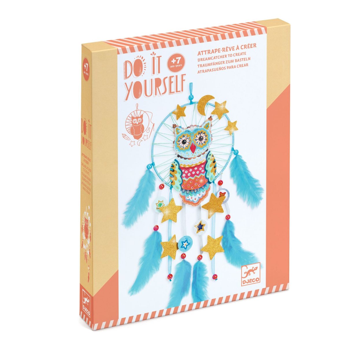 Djeco - DIY: Traumfänger Goldene Eule Bild 3