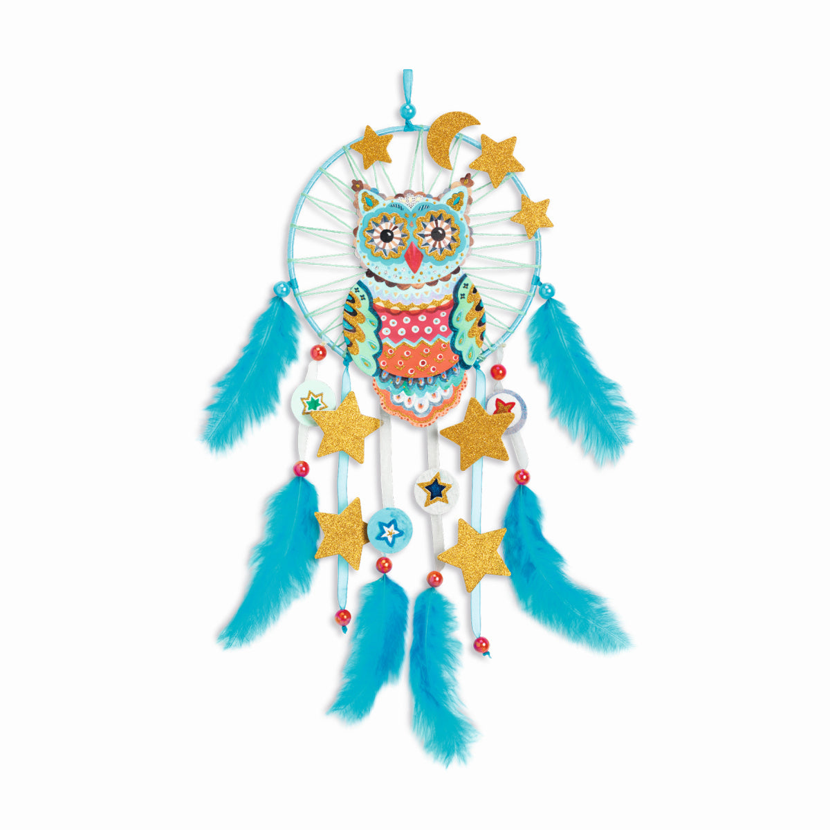 Djeco - DIY: Traumfänger Goldene Eule Bild 11