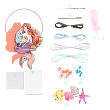 Djeco - DIY: Traumfänger Meerjungfrau Bild 5
