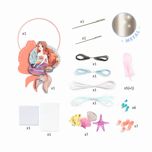 Djeco - DIY: Traumfänger Meerjungfrau Bild 10