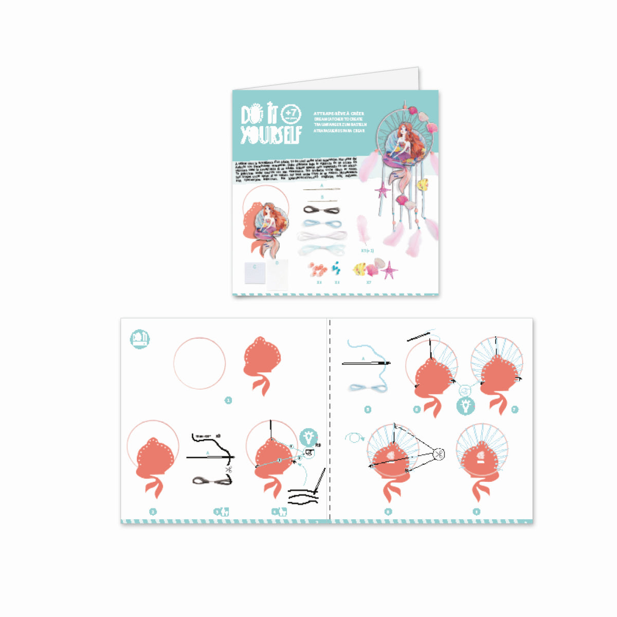 Djeco - DIY: Traumfänger Meerjungfrau Bild 12