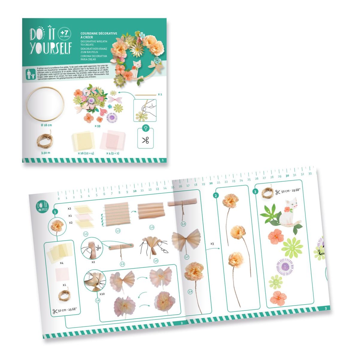 Djeco - DIY: Blumenkrone Dalia Bild 10