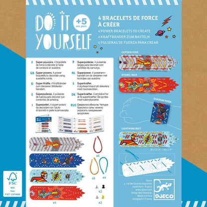 Djeco - DIY: Armbänder Super-powers Bild 2