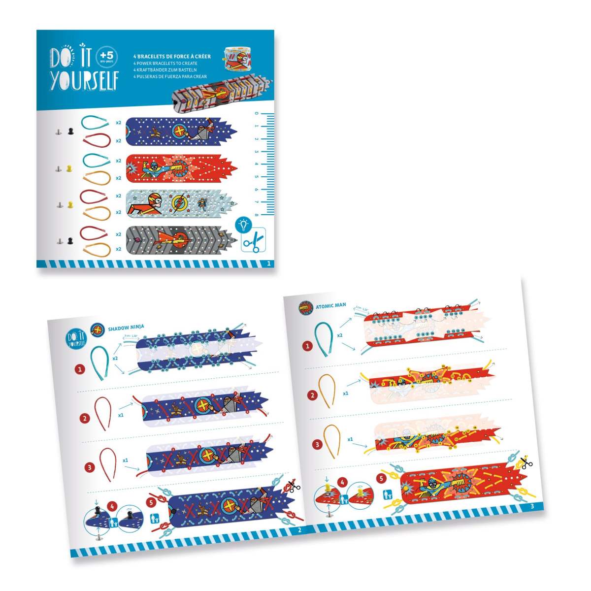 Djeco - DIY: Armbänder Super-powers Bild 8