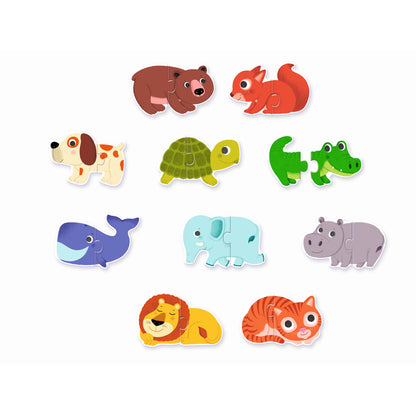 Djeco - Puzzle Duo - Tiere Bild 6