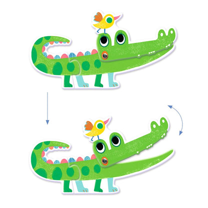 Djeco - Lernspiel: Puzzle duo: Articulo Animo Bild 4