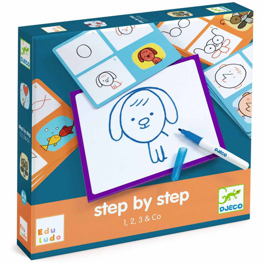 Djeco - Lernspiele: Step by Step 1,2,3 Bild 2