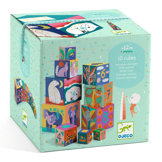 Djeco - Stapelturm: Wilde Tiere Bild 2