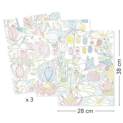 Djeco - Ausmalbilder XL: Japan Bild 8