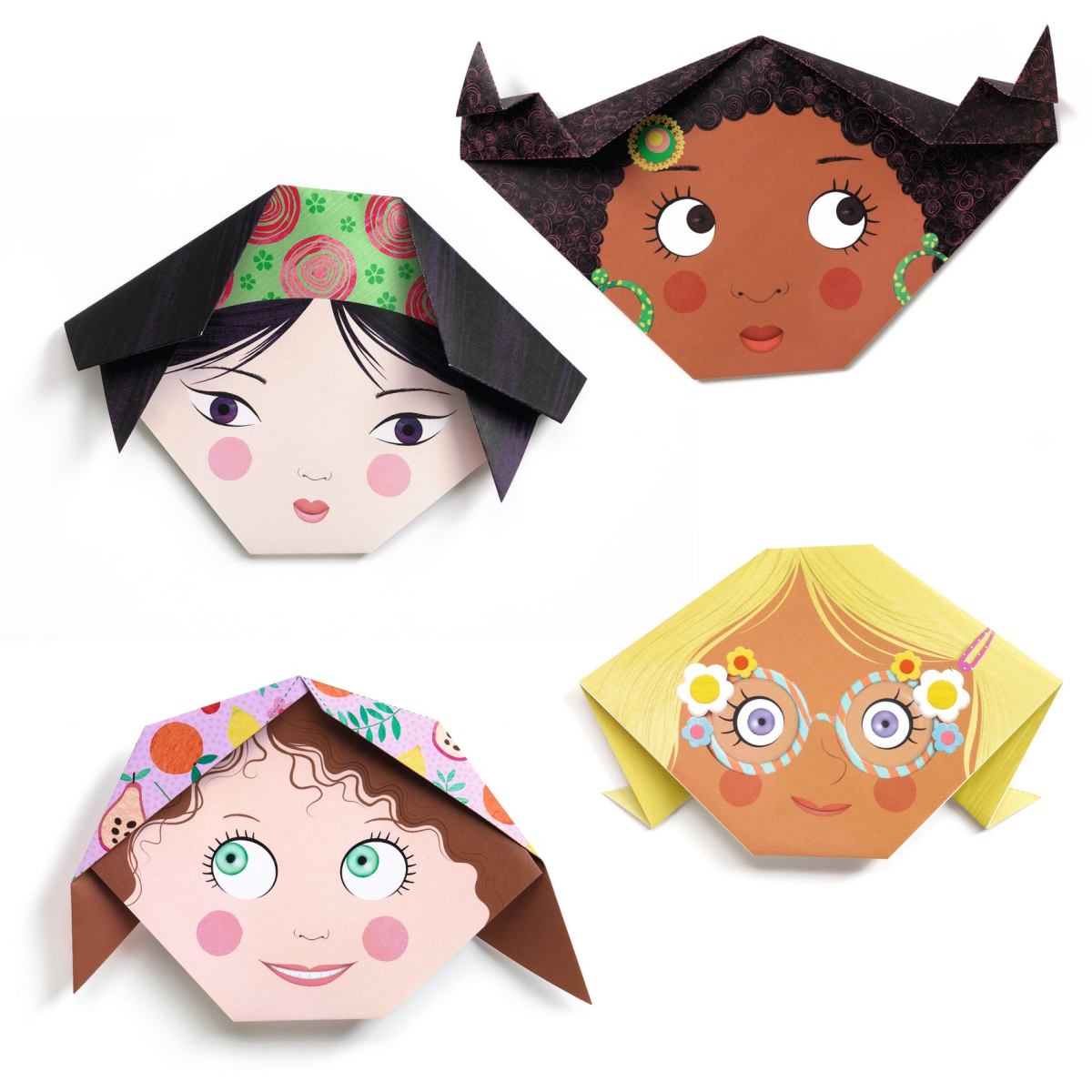 Djeco - Origami: Lustige Gesichter - DJ08757-C-RVB_1200