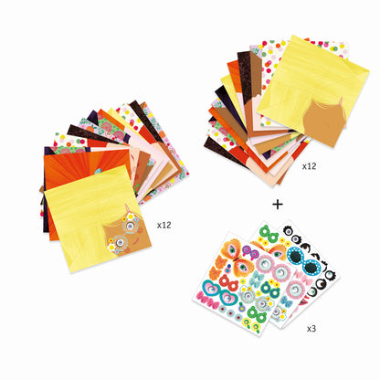 Djeco - Origami: Lustige Gesichter - DJ08757C_1200