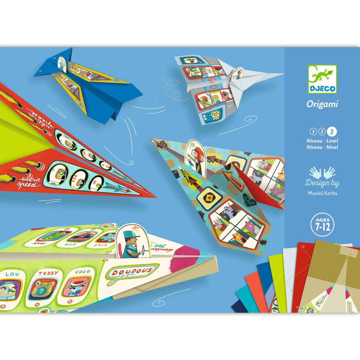 Djeco - Origami: Flugzeuge - DJ08760-B-RVB_1200