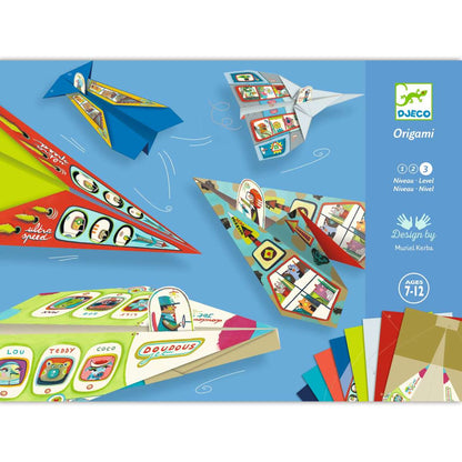 Djeco - Origami: Flugzeuge - DJ08760-B-RVB_1200