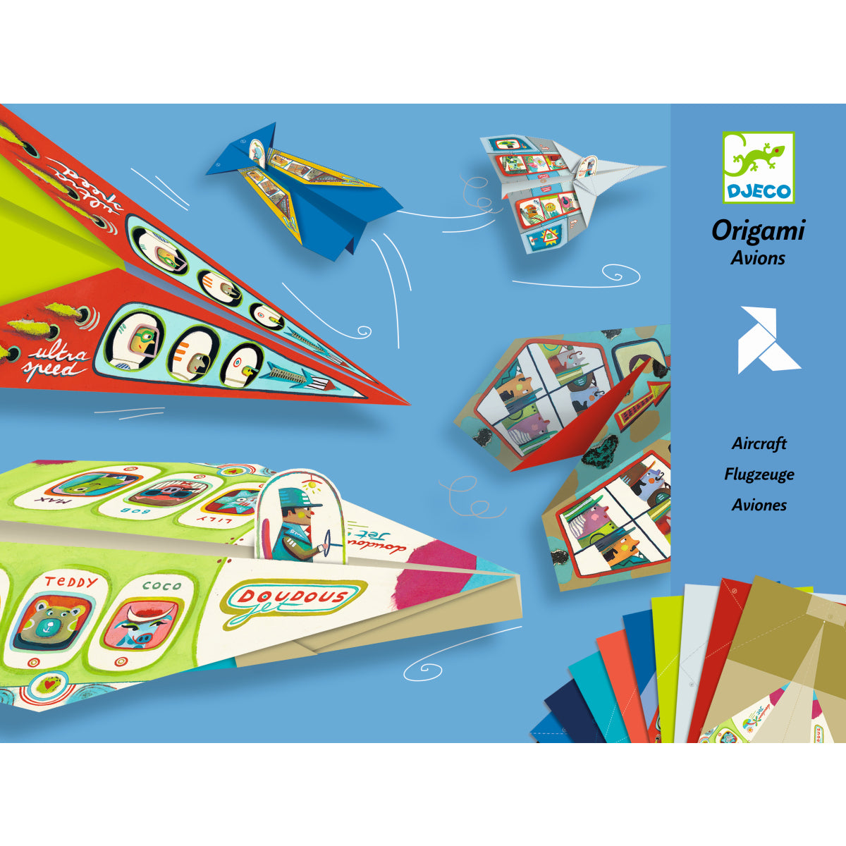 Djeco - Origami: Flugzeuge - DJ08760B_1200