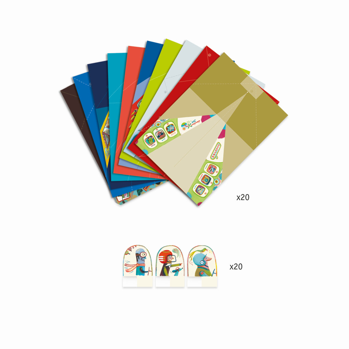 Djeco - Origami: Flugzeuge - DJ08760C_1200