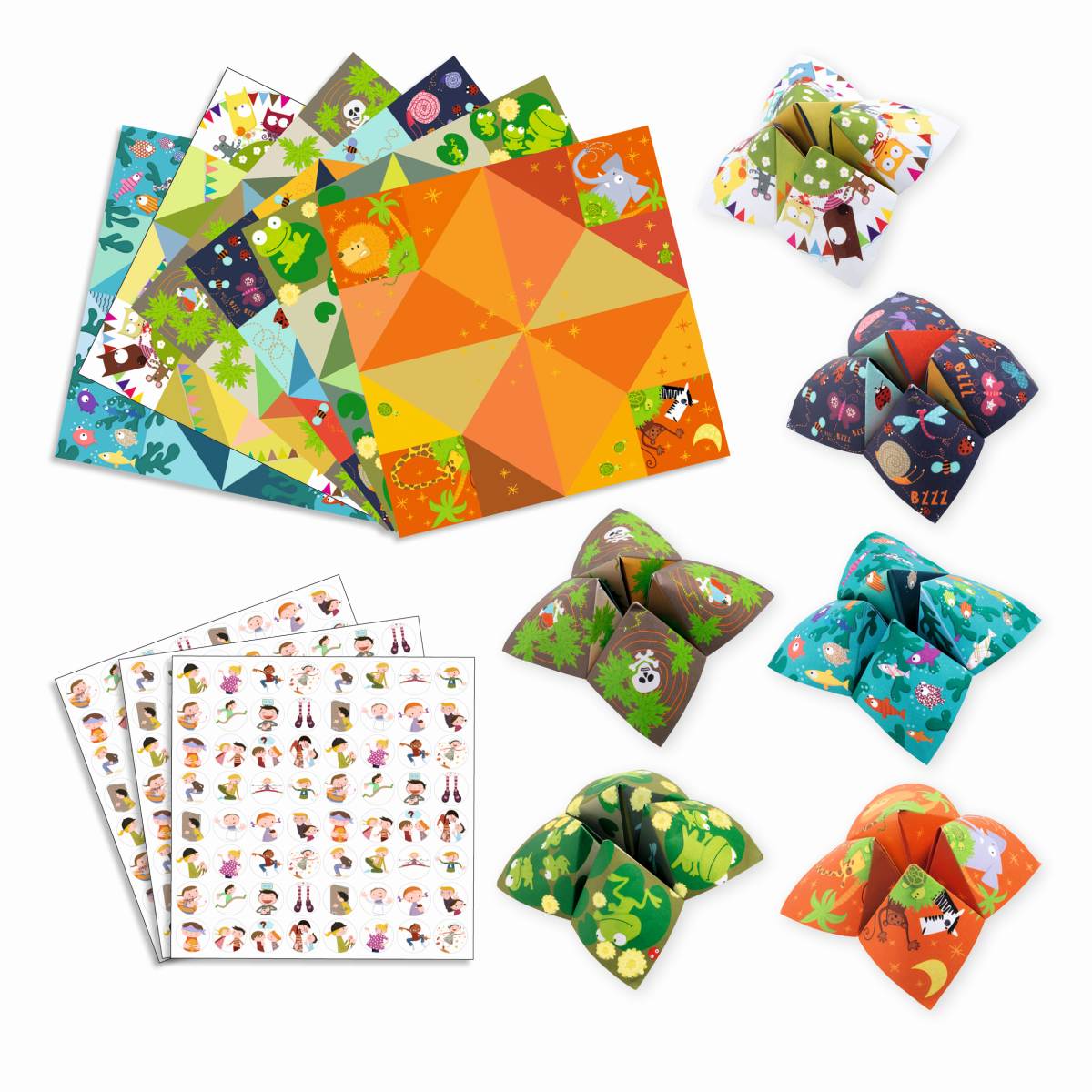 Djeco - Origami: Himmel und Hölle Tiere Bild 7