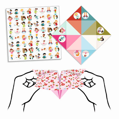 Djeco - Origami: Himmel und Hölle Blumen Bild 5