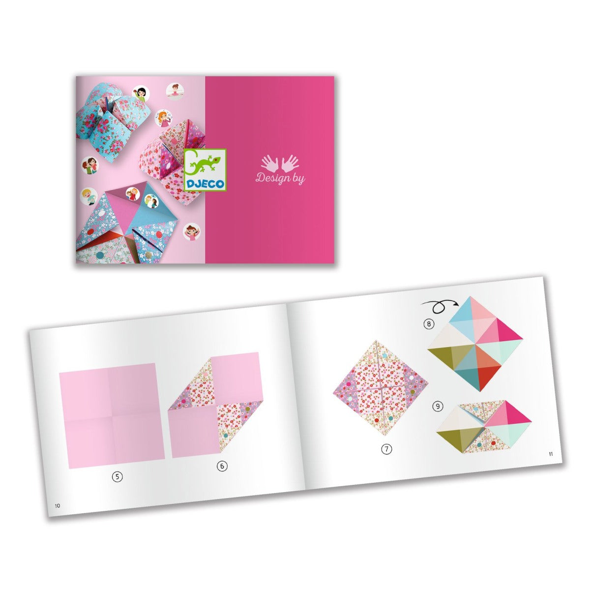 Djeco - Origami: Himmel und Hölle Blumen Bild 11