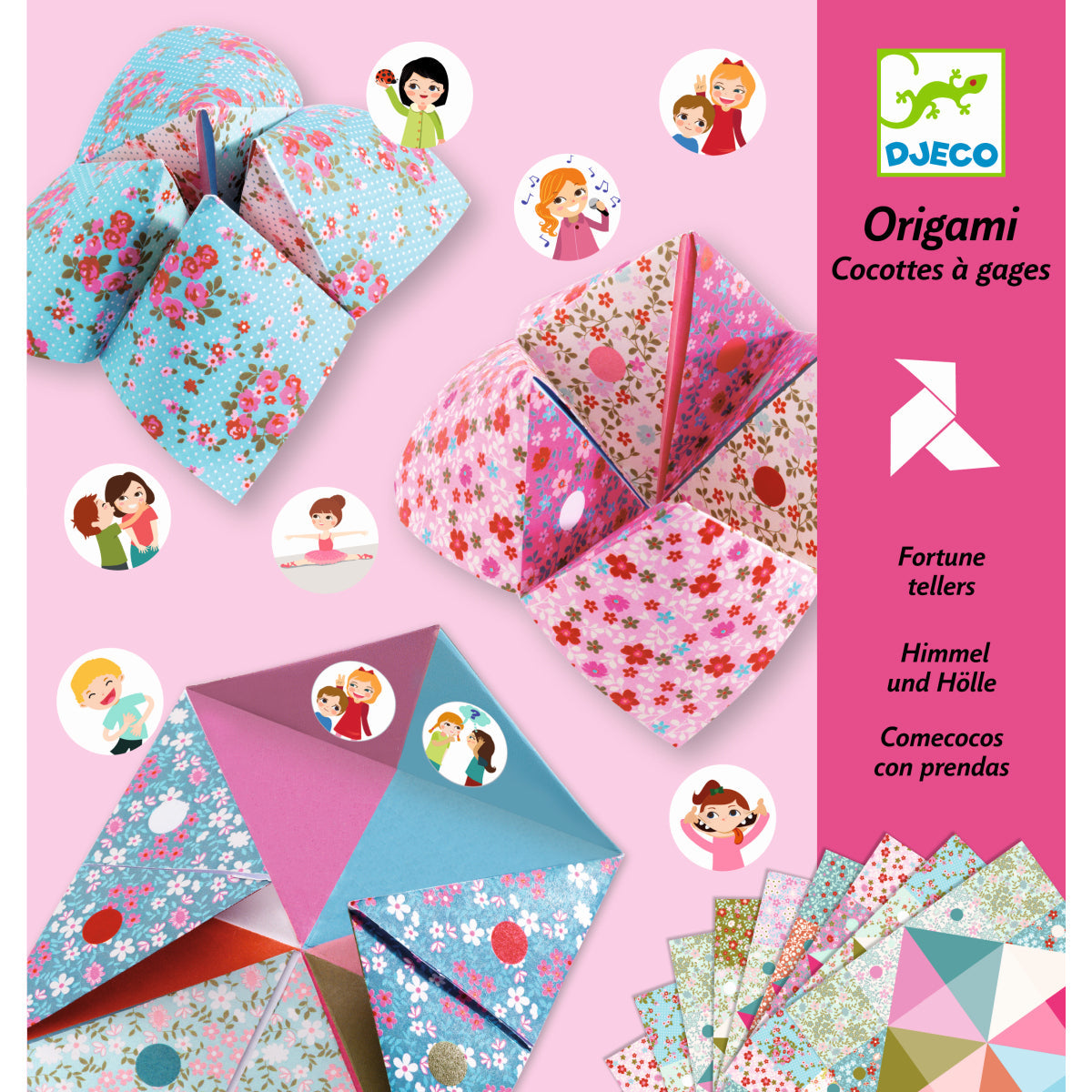 Djeco - Origami: Himmel und Hölle Blumen Bild 12