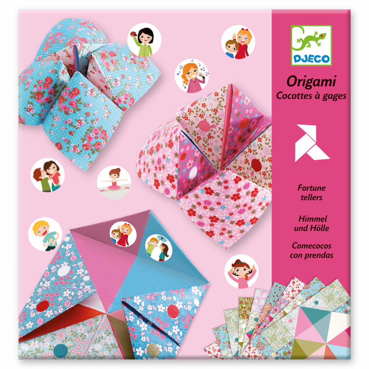 Djeco - Origami: Himmel und Hölle Blumen Bild 15