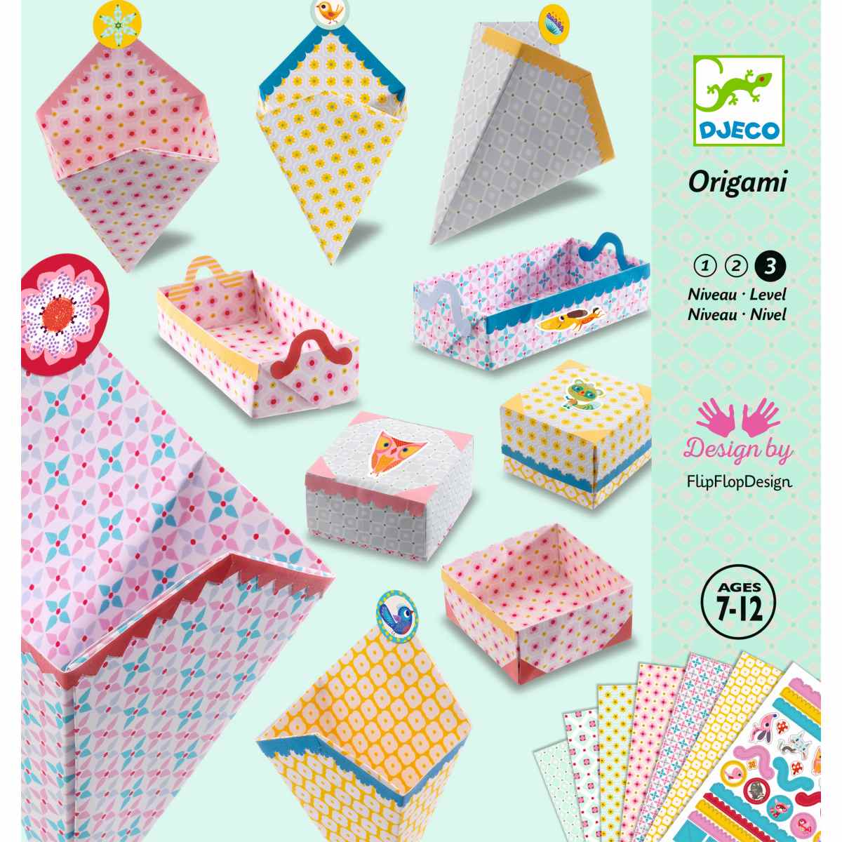 Djeco - Origami: Kleine Geschenkboxen Bild 1