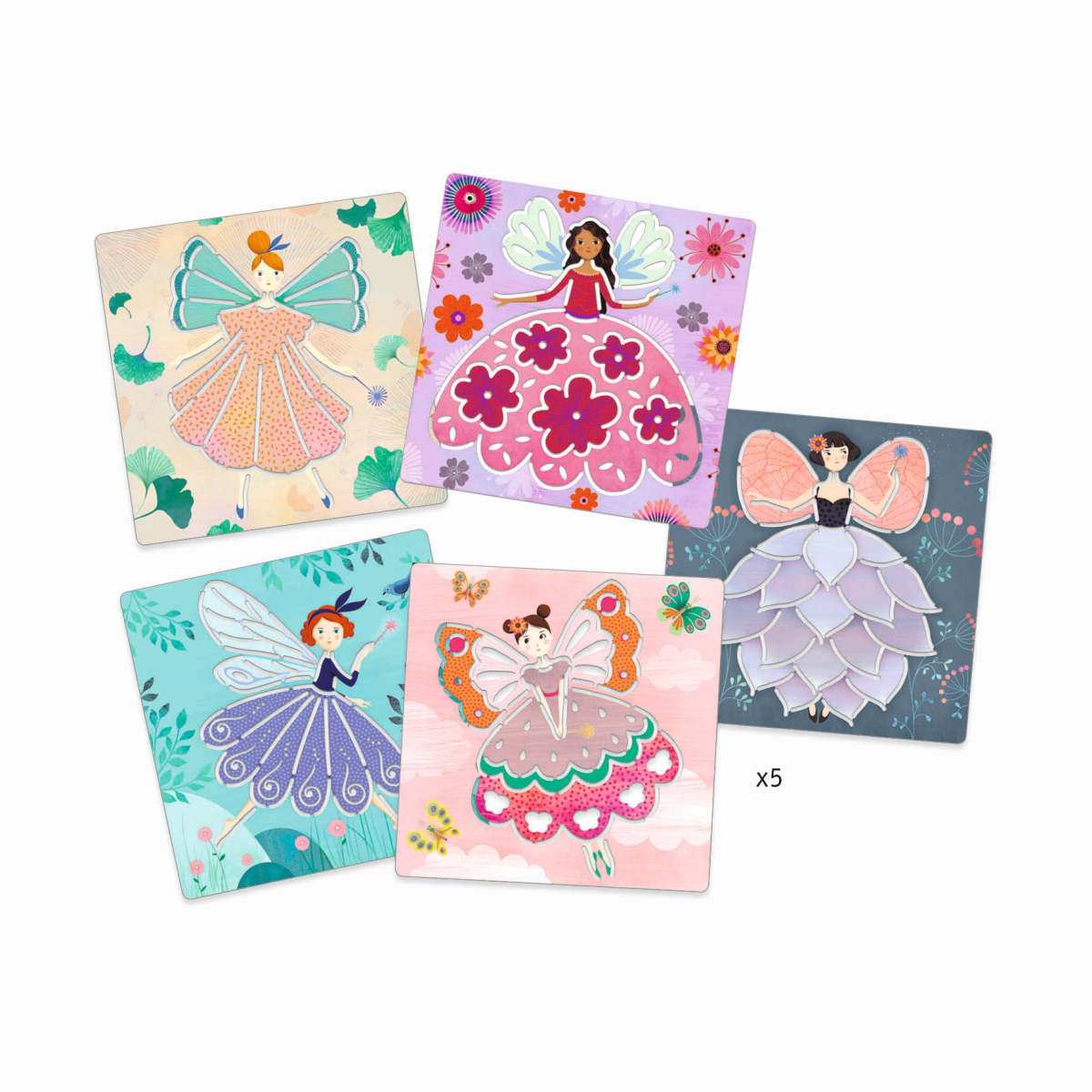 Djeco - Schablonen: Feen Bild 6