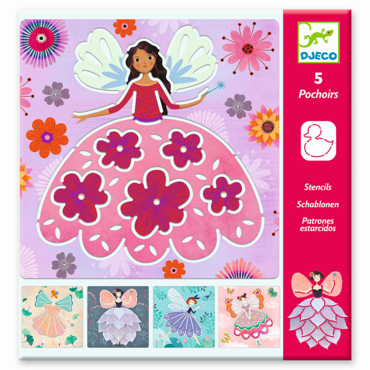 Djeco - Schablonen: Feen Bild 8