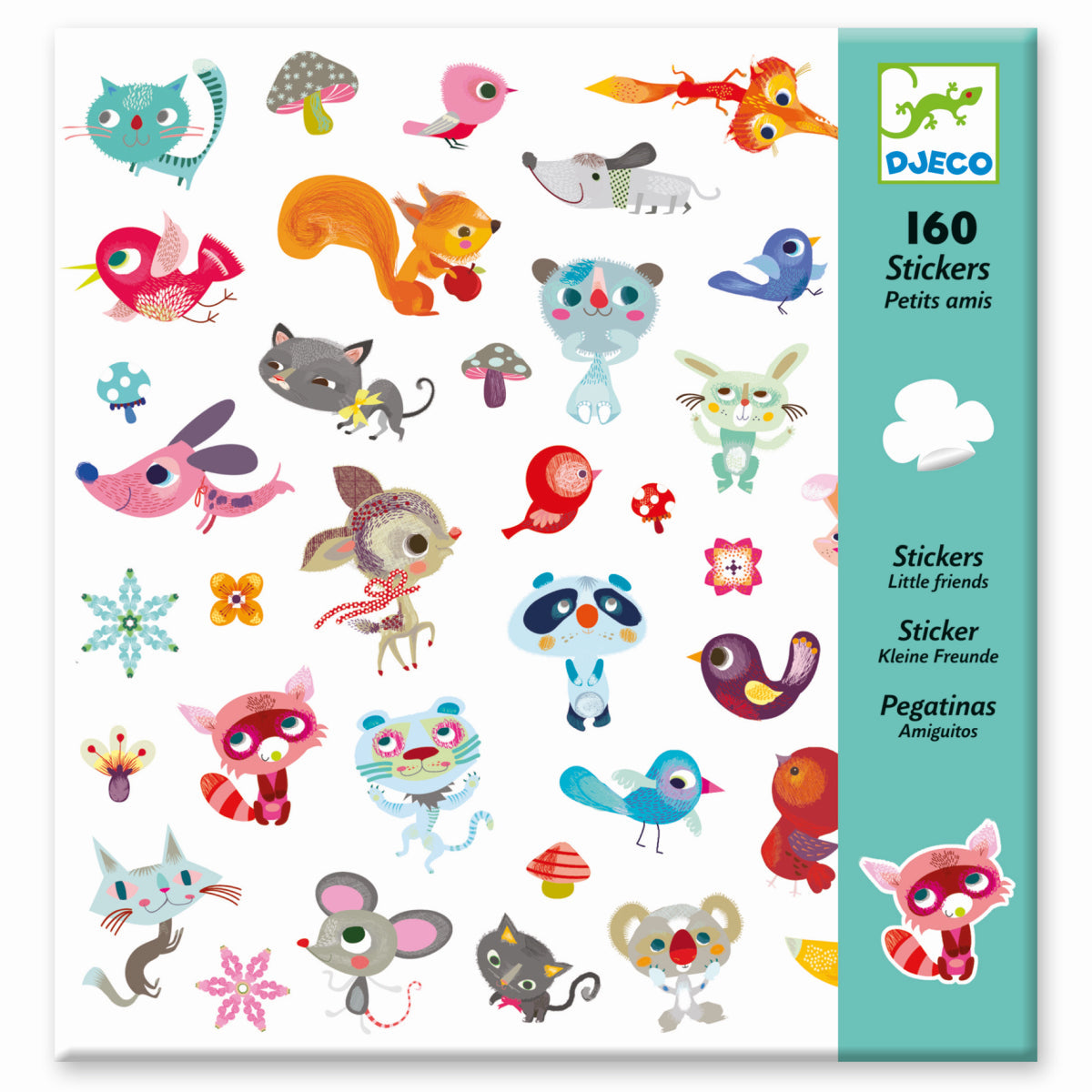 Djeco - Stickern: Kleine Freunde Bild 10