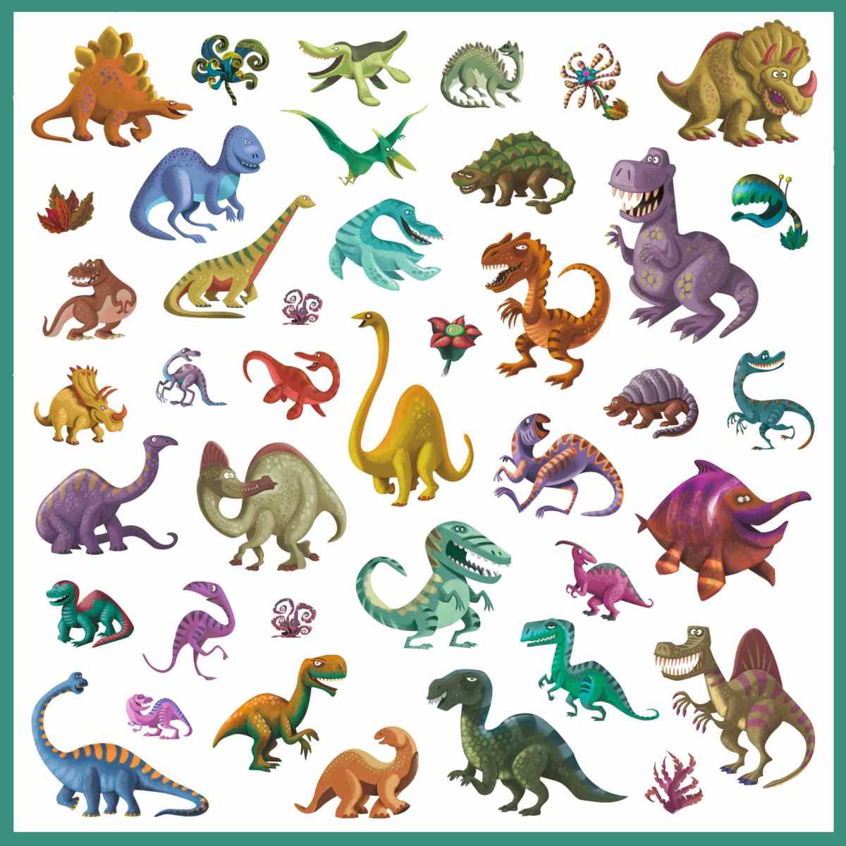 Djeco - Sticker: Dinosaurier Bild 7