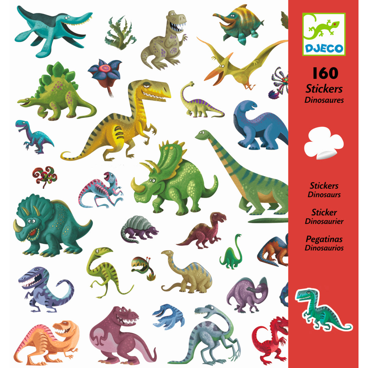 Djeco - Sticker: Dinosaurier Bild 8