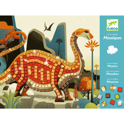 Djeco - Mosaike: Metallische Dinosaurier Bild 9