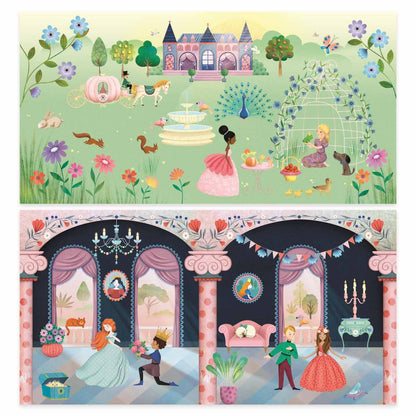 Djeco - Stickerbuch: Leben im Schloss Bild 7