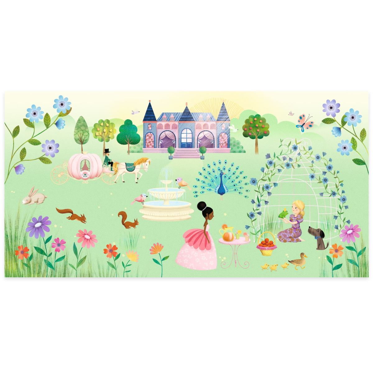 Djeco - Stickerbuch: Leben im Schloss Bild 10