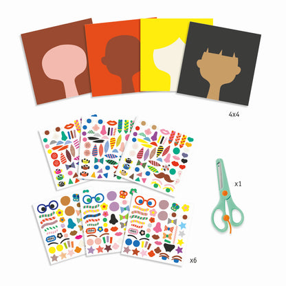 Djeco - Sticker: Frisuren Bild 6