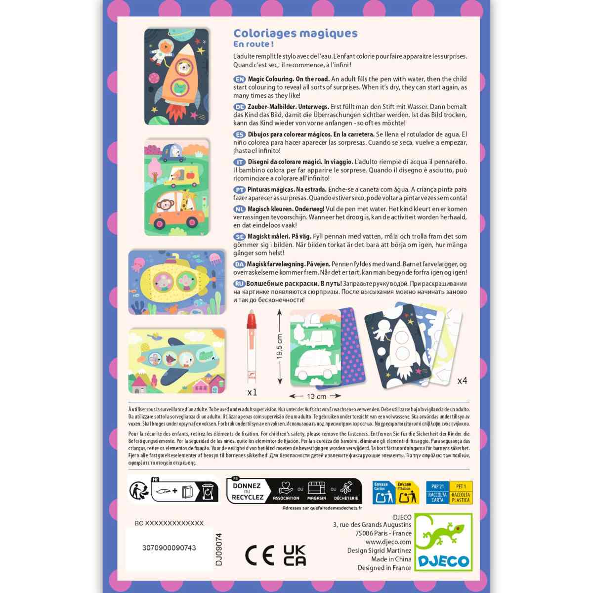 Djeco - Wassermalen: Unterwegs - DJ09074-B2-RVB_1200